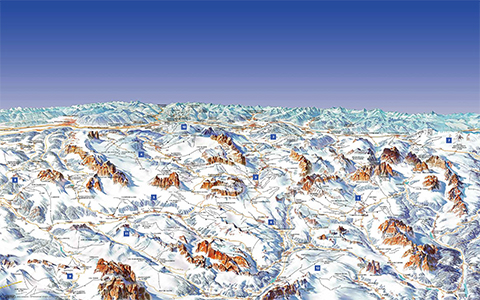 dolomitisuperski skimap