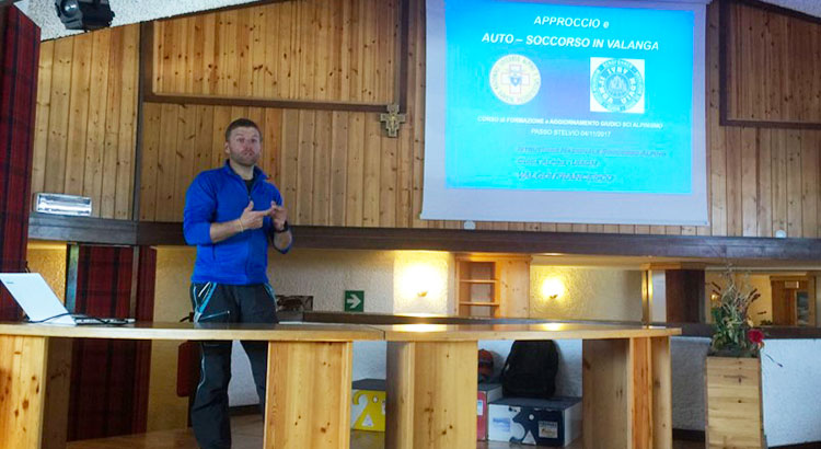 guida alpina in aula 2017