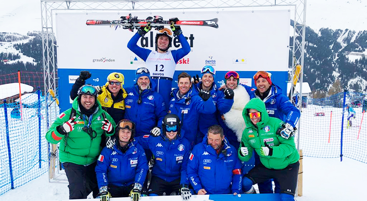 Vinatzer Alex podio davos 7 2 2018