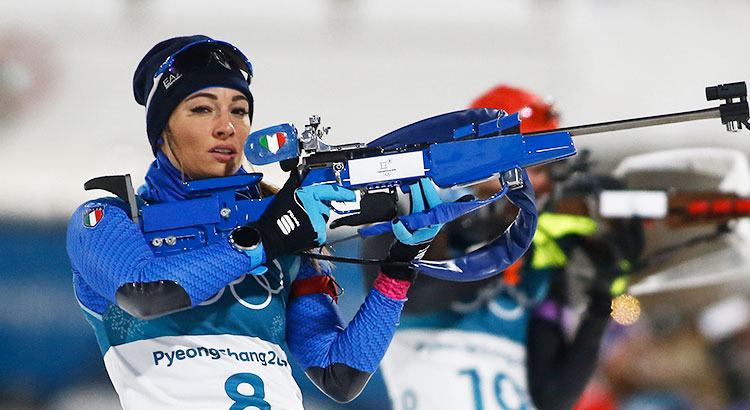 Wierer Vittozzi Wierer PyeongChang 17 02 2018