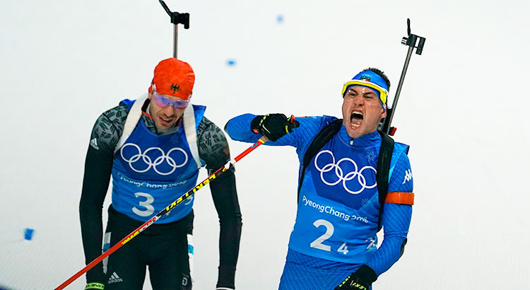 Windisch esulta PyeongChang 20 02 2018