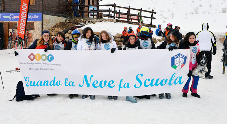 Quando la neve fa scuola foto 2 7 03 2018