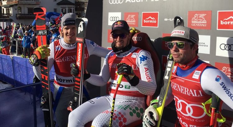 Paris Innerhofer podio Bormio