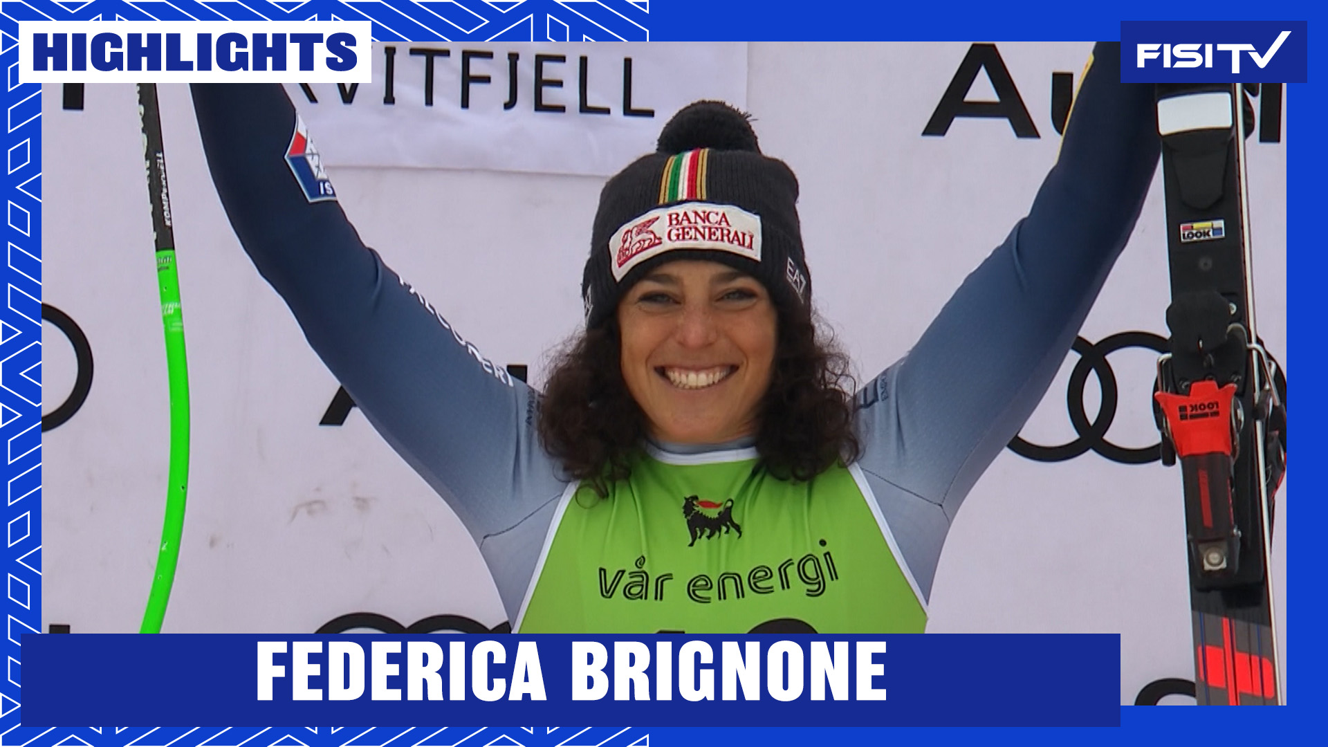 Brignone più forte della nebbia! Strepitosa vittoria a Kvitfjell | FISI TV